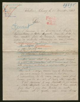 Expediente de Albert Renaut