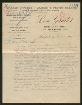 Expediente de la familia Rousseau Lemaire