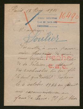 Expediente de Eugène Victor Soulier