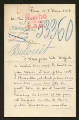 Expediente de Georges Belouët