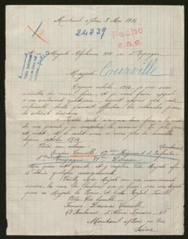 Expediente de Eugène Courville