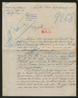 Expediente de Léon Marie Barthélémy