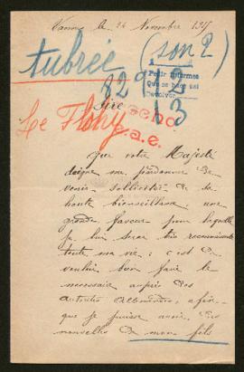 Expediente de Henri Aubrée y Auguste Le Flohy