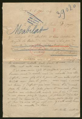 Expediente de Félicie Mabilat