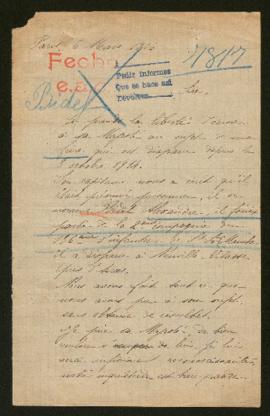 Expediente de Alexandre Bidel