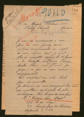 Expediente de Eugènie Léon Morot