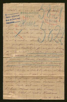 Expediente de Louis Hesse y familia y de madame Hesse Migneaux e hijos