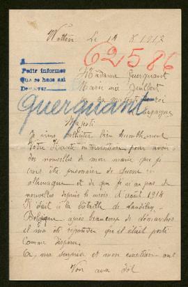 Expediente de Ovide Querquand