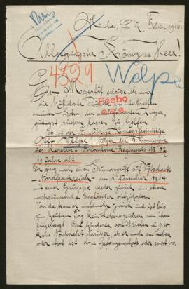 Expediente de Otto Welpe