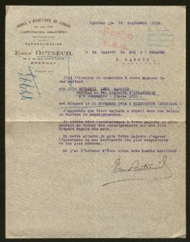 Expediente de Abel Maurice Dutreuilh