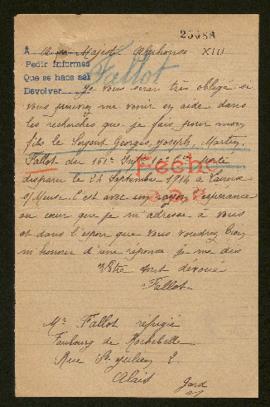 Expediente de Georges Joseph Martin