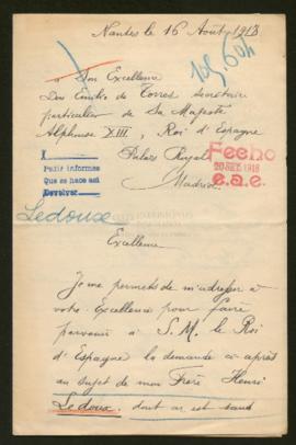 Expediente de Henri Ledoux
