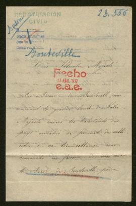 Expediente del baron de Bouteville