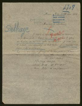 Expediente de madame Delhaye