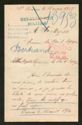 Expediente de Ernest Bertrand