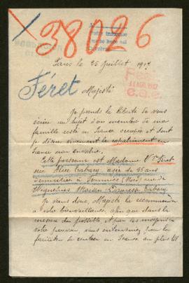 Expediente de Alice Féret Tabary