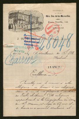 Expediente de Marie Charrier