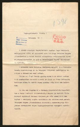 Expediente de Sándor Kuthy