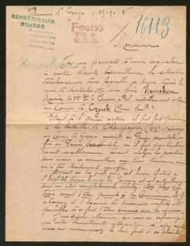 Expediente de Maurice Hennekerce