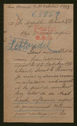 Expediente de Ernest Auguste Leblondel