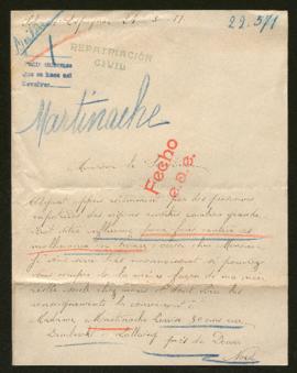 Expediente de Louise Martinache