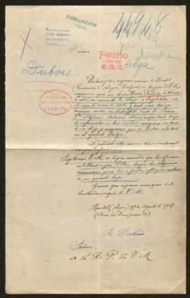 Expediente de Henri Dubois