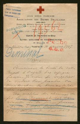 Expediente de la familia de Louis Deminal