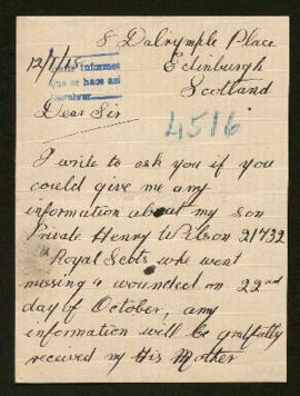 Expediente de Henry Wilson