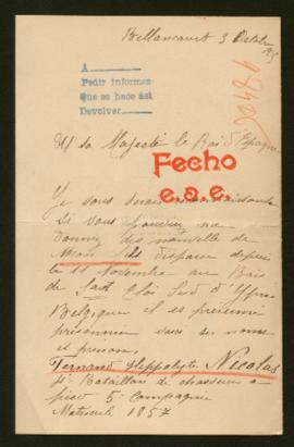 Expediente de Fernand Hippolyte