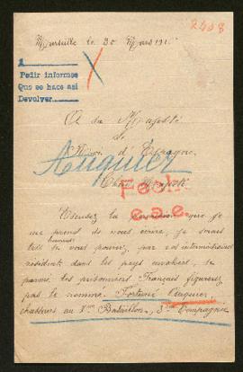 Expediente de Fortuné Auquier