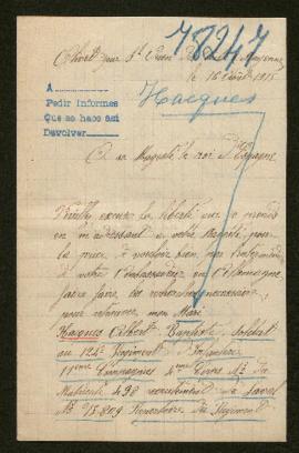 Expediente de Albert Baptiste Hacques