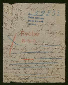 Expediente de Claude Clair