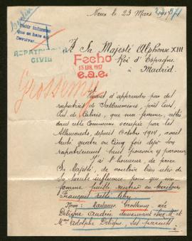 Expediente de Andrée Grossemy Deligne