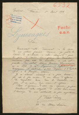 Expediente de Marius Germain Leguevaques