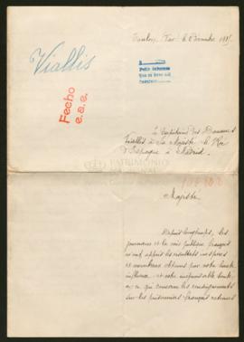 Expediente de Raoul Viallis