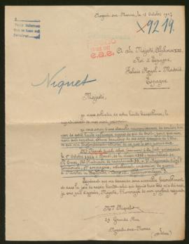 Expediente de Anatole Alfred Niquet