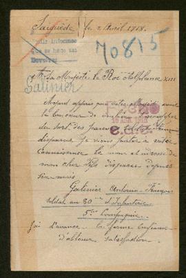 Expediente de Antonin François Galinier