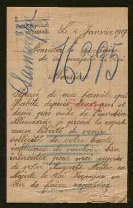 Expediente de la familia Lamarque Sanspeur