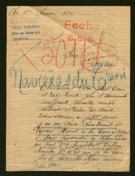 Expediente de Auguste Navières du Treuil