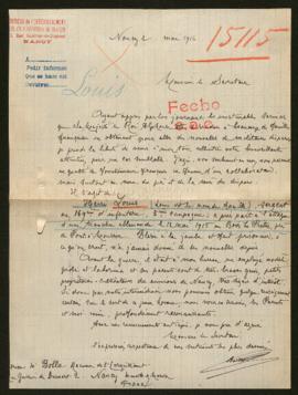 Expediente de Henri Louis