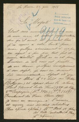 Expediente de Eduard André Henri Hard