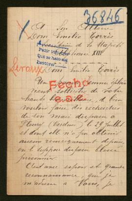 Expediente de Auguste Leroux