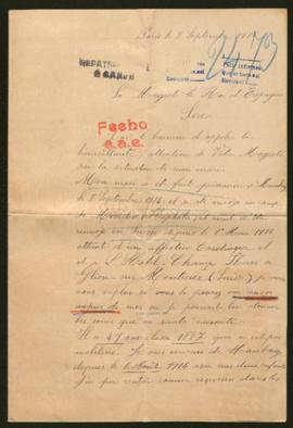 Expediente de Albert Hénaut