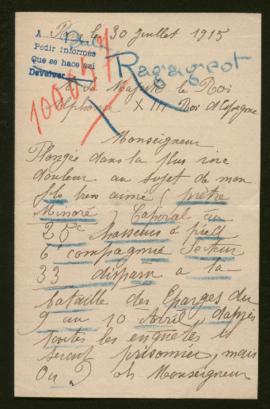 Expediente de Charles Jean Baptiste Paul Ragageot