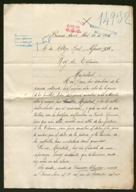Expediente de Francisco Charrier