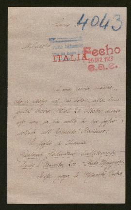 Expediente de Palmizio Parlanti