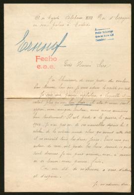 Expediente de Albert Henri Ernouf