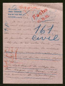 Expediente de la familia de Emile Croix