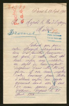 Expediente de Maurice Marius Hyppolite Dromel