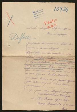 Expediente de Alfred Delfosse